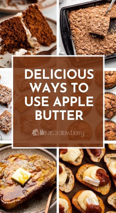 Using Apple Butter In Recipes, What Do You Put Apple Butter On, Recipes To Make With Apple Butter, Apple Butter In Recipes, Cooking With Apple Butter, Apple Butter What To Do With, How To Eat Apple Butter, Use Apple Butter, Apple Butter Sauce