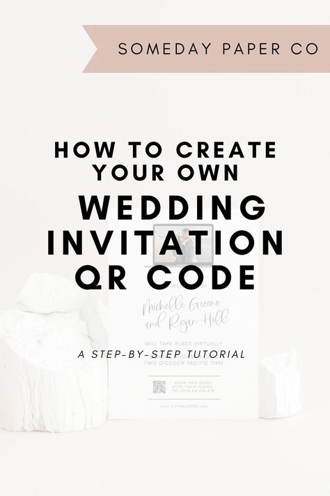 Online Wedding Rsvp Wording, Email Wedding Invitations Ideas, Wedding Invitations With Website Rsvp, Qr Wedding Invitation, Digital Rsvp Wedding, Qr Code Wedding Rsvp, Wedding Invitations With Qr Code Rsvp, Virtual Invitation Wedding, Wedding Invites Digital