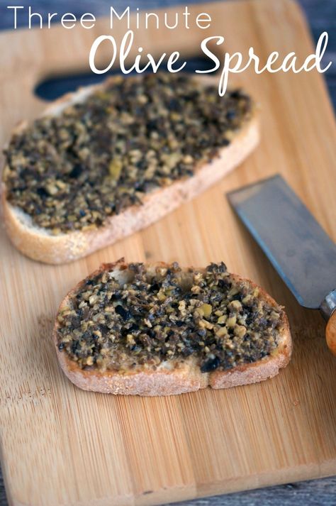 Olive Pesto Recipe, Black Olives Recipes, Muffuletta Recipe, Olive Recipes Appetizers, Tapenade Recipe, Olive Spread, Catching Up With Friends, Olive Recipes, Bruschetta Recipe