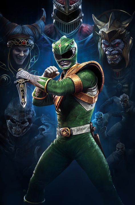 Green Ranger, Raf Grassetti on ArtStation at https://www.artstation.com/artwork/L3EZGA Green Power Ranger, Power Rangers Comic, Jason David Frank, Saban's Power Rangers, Tommy Oliver, Power Rangers Fan Art, Power Rangers Samurai, All Power Rangers, Boom Studios