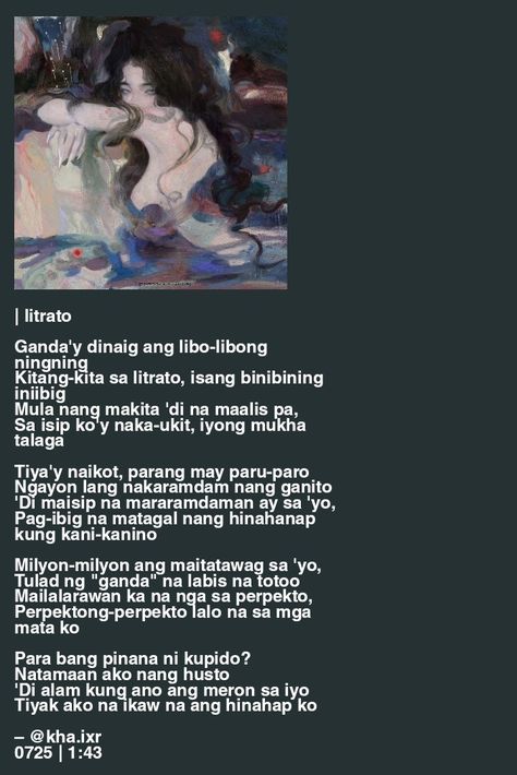 Tagalog poem, poetry, tula Filipino Spoken Poetry, Tula Filipino, Filipino Poetry, Filipino Poems About Love, Poetry Tagalog, Filipino Poems, Be Kind To Yourself Quotes, Old Poetry, Filipino Words