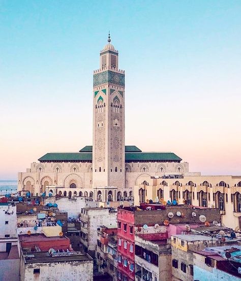 Travel.Maroc’s Instagram profile post: “🔵 Casablanca 📸 ➡➡➡ @bebzee” Casablanca Aesthetic, Morocco Travel Destinations, Casablanca Hotel, Camel Riding, Morocco Casablanca, Desert Morocco, Morocco Itinerary, Morocco Aesthetic, Casablanca Morocco