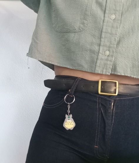 Keychain On Pants, Pants Charms, Birthday Letters To Boyfriend, 2020s Fashion, Pants Chain, Pant Chains, Letters To Boyfriend, Ootd Inspo, Birthday Letters