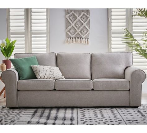 Hampton 3 Seater Sofa Hamptons Apartment, Classic Sofa Designs, Modern Hamptons, Sofa Couch Design, House Shopping, Hampton Style, Sofa Inspiration, Couch Design, Modern Sofa Designs