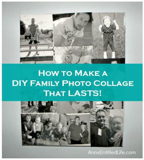 How To Make Picture Collage, Diy Photo Collage Ideas Creative, Family Reunion Photos, Picture Craft, Photo Collage Diy, Wedding Photo Collage, Make A Photo Collage, How To Make Photo, Family Collage