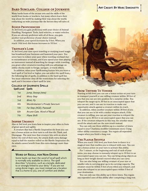 Bards Dnd, Bard Subclasses, 5e Classes, Homebrew Classes, Dnd Bard, Dungeons And Dragons Races, Dnd Homebrew, D D Classes, Bard College