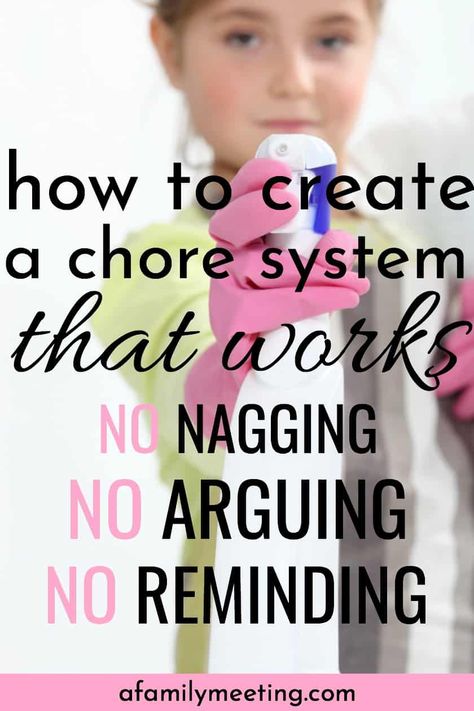 Having chore charts and a chore system for kids will reduce nagging and arguing over getting your child to do chores and teach kids responsibility. When you're trying to get kids to do chores, your system should be simple and effective. Find step by step instructions to a chore system that works without nagging or arguing here. #chorecharts #choresystem #choresforkids #getkidstodochores #nonagging #noarguing #responsiblekids #teachresponsibility Chores For Kids By Age, Uppfostra Barn, Chore System, Biblical Parenting, Kid Responsibility, Age Appropriate Chores, Raising Godly Children, Chore Charts, Raising Girls