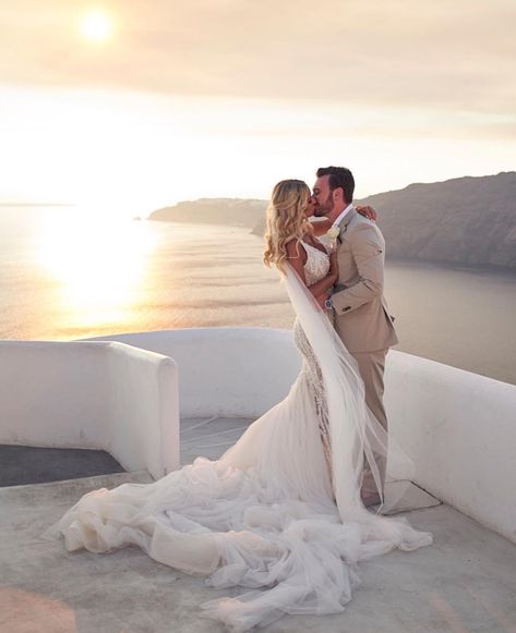 Greek Islands Wedding, Mykonos Wedding, Wedding In Greece, Wedding Diary, Santorini Wedding, Greece Wedding, Greek Wedding, Wedding Dress Couture, Destination Wedding Photography