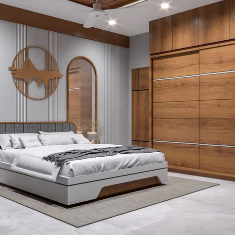 Veneer Bed Designs, Double Bed Design Modern Luxury, Bed And Wardrobe Combination Small Room, Cots Design Bedrooms, Bedroom Bed Design Indian, Indian Bedroom Design With Wardrobe, Wooden Bed Design Indian, Modern Double Bed Design, Simple Bed Design Indian