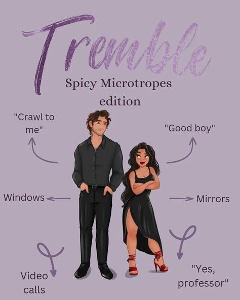 What 🌶️ spicy 🔥 microtropes are your favorite (in general and/or from Tremble)? Tremble: Out Aug 22nd! - Tremble Tropes: 🏒 Hockey Romance 🐈‍⬛🐾Black Cat x Golden Retriever ❤️‍🩹 Endometriosis & Therapy Rep 👯‍♀️Best friend's brother 🥈Second Chance 🫂Friends to Lovers 👩‍❤️‍👨Childhood crushes ❤️‍🔥Mutual Pining 🚫Forbidden Love 🧵Invisible String 🏃🏽‍♂️Boy Obsessed 🔥Friends with Benefits 💥Banter 🤳🏻Texting #bipoc #multiracialromance #interracialromance #indigenousrepresentation #microtropes #bookish... Black Cat X Golden Retriever, Mutual Pining, Best Friends To Lovers, Childhood Crushes, Hockey Romance, Invisible String, Romance Books Worth Reading, Friends To Lovers, Romantic Book Quotes