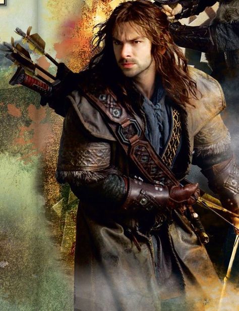 kili | Fili, Kili and Thorin Oakenshield in Desolation of Smaug – A Second ... Fili And Kili, Aiden Turner, The Hobbit Movies, Viggo Mortensen, Desolation Of Smaug, Lotr Art, Thorin Oakenshield, Tauriel, Aidan Turner