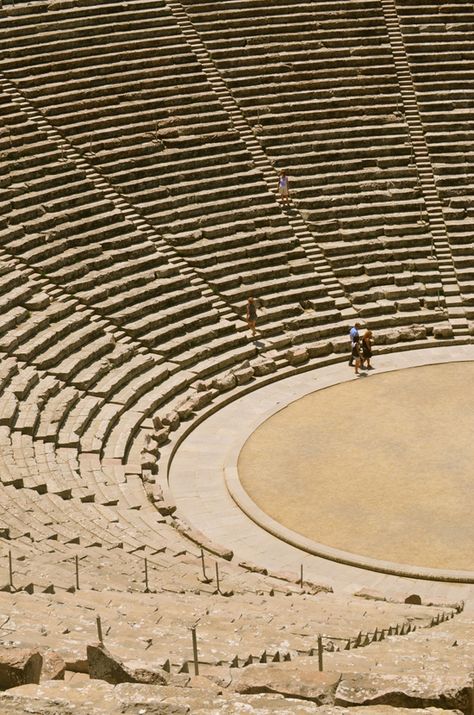 This is my Greece | The Ancient Theatre of Epidaurus situated within the archaeological site of the Sanctuary of Asklepios, in the Argolis prefecture of the Peloponnese Theater Of Epidaurus, Epidaurus Greece, Ancient Theater, Ancient Theatre, Ancient Greek Theatre, Peloponnese Greece, Ancient Greek Art, Visiting Greece, March 27