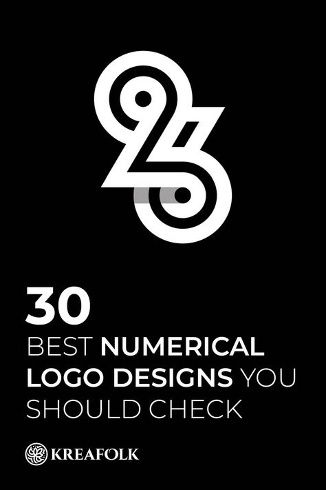 Numbers constitute the only universal language! Check out some of the best numerical logo designs we have curated to inspire you with fantastic ideas! Logo With Numbers Ideas, Logos With Numbers And Letters, Connectivity Logo Design, Logo With Numbers Graphic Design, 5 Logo Design Number, Logos With Numbers, Number Logos, Number Logo Design, Numeric Logo