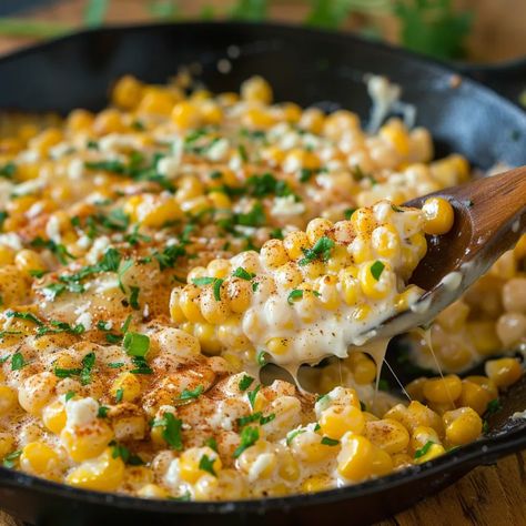 Honey Butter Skillet Corn Buttered Corn Recipe, Butter Corn Recipe, Honey Butter Skillet Corn, Corn Butter, Honey Butter Biscuits, Skillet Corn, Buttered Corn, Soy Recipes, Veg Dishes