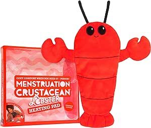 Menstruation Crustacean Lobster – The Original Viral Cuddly & Cute Plush Lavender Scented Heating Pad for Cramps Menstruation Crustacean, Period Pack, How To Help Cramps, Heating Pad For Cramps, Blue Zones Diet, Menstrual Pain Relief, Projects To Make And Sell, Diy Projects To Make And Sell, Cute Things To Buy