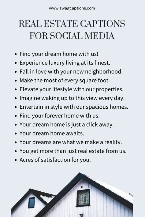 Real Estate Captions for Social Media Real Estate Listing Social Media Posts, Why Real Estate, Buying Or Selling Real Estate, Real Estate Agent Captions, Real Estate Agent Hacks, Ask Me About Real Estate, Real Estate Mogul, The Agency Real Estate, Real Estate Sellers Guide