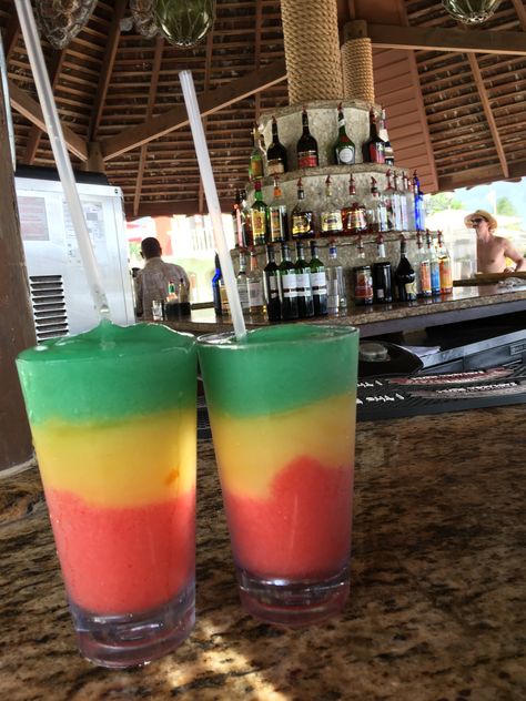 Bob Marley Drink. Sandals Grande St. Lucia Food In Jamaica, Aesthetic Jamaica, Jamaica Summer Aesthetic, Jamaica Aesthetic Food, Jamaica Restaurants, Jamaica Asethic, Jamaica Couples Trip, Bob Marley Drink, Jamaica Drink