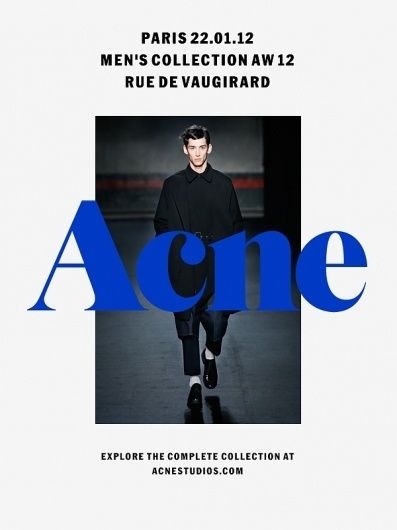 Luxury Layout, Acne Men, Art Direction Advertising, Magazine Layout Inspiration, Typography Images, Brand Advertising, Fashion Layout, Graphics Layout, Newsletter Design