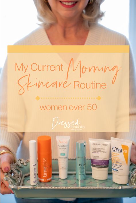 Over 50 Skin Care Routine, Best Skincare Products For Women Over 50, Skin Care Routine Over 50, Big Makeup, Dressed For My Day, Morning Skincare Routine, Anti Aging Skincare Routine, Skin Lightener, Facial Routines