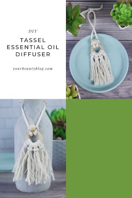 How to Make Tassel Diffuser for Essential Oils Car Diffuser Diy, Essential Oils For Car, Passive Diffuser, Diy Oil Diffuser, Christmas Room Spray, Make A Tassel, Diy Essential Oil Diffuser, Diffuser Diy, Car Diffuser Essential Oils