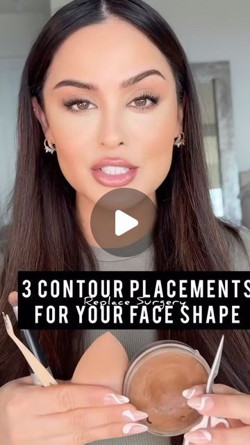 Ruby Kaur on Instagram: "Let's try these @christendominique contour tricks    @saiebeauty cream bronzer  @nudestix blend and buff brush   #contouring #contourtutorial #contourticks #makeupartist #wakeupandmakeup" Where Do I Put Bronzer, Bronzer Vs Contour, Contour Tips, Contour Tricks, Contour Tutorial, Cream Bronzer, Makeup Mistakes, Lets Try, Amazon Deals