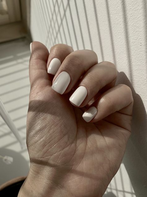 My nails. LUXIO (Ivory color) Ivory Nails Acrylic, Luxio Nails, Ivory Nails, Acrylic Nails Yellow, Nails Yellow, My Nails, Nails Acrylic, Ivory Color, Spring Nails