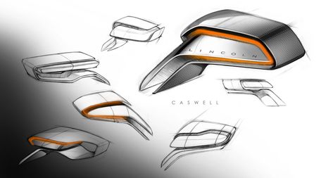 Car Body Design, Product Drawing, Product Sketches, Draw A Car, Car Interior Sketch, Side Mirror Car, Car Detail, Lincoln Mkx, Wheel Design