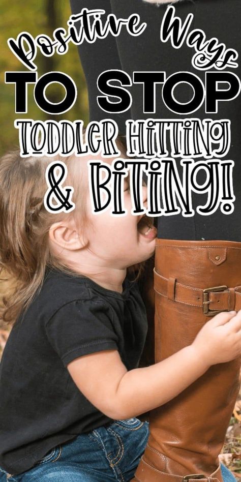 Positive Ways to Stop Your Toddler From Hitting and Biting Toddler Hitting, Hitting Toddler, Strong Emotions, Toddler Biting, Terrible Twos, First Time Dad, It Takes A Village, Takes A Village, Stay Calm