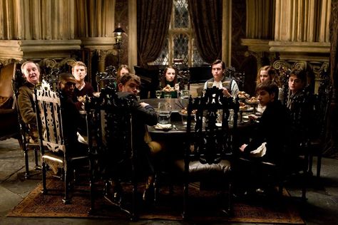 What is the exclusive club that Professor Slughorn has invited Harry and Hermione to join?..  Slug Club Slughorn Party, Slug Club, Hogwarts Interior, Harry Potter 6, Dumbledore's Army, Hogwarts Alumni, Harry And Hermione, Hogwarts Aesthetic, Fred Weasley