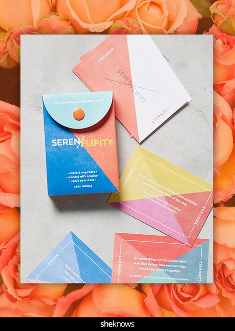 Serenflipity Everyday Adventure cards Cheap Fathers Day Gifts, Valentine Gift Baskets, Peaceful Mind, Best Meditation, 40th Gifts, Cool Business Cards, Unique Business Cards, Paper Products, Business Card Maker