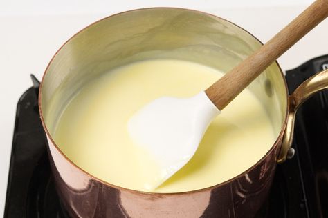 Dessert Types, Creme Anglaise Recipe, Malva Pudding, Homemade Custard, English Cream, Recipe Journal, Dessert Toppings, Egg Yolks, Food Journal