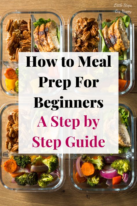 Meal Prep For Beginners, Healthy Meals To Cook, Prepped Lunches, Meal Prep For The Week, Easy Meal Prep, Healthy Meal Prep, Meals For The Week, Easy Healthy Recipes, Healthy Cooking