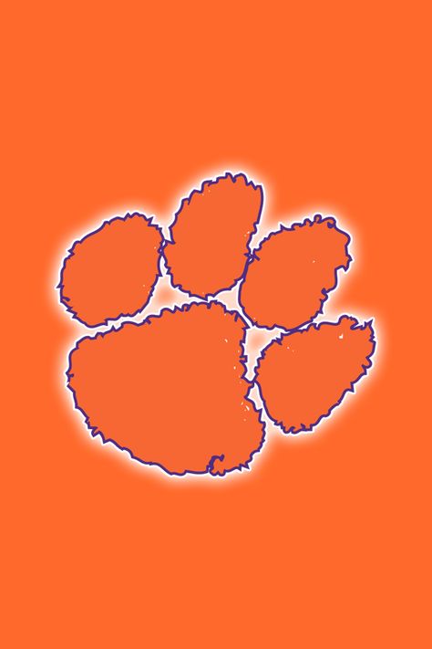 Free Clemson Tigers iPhone Wallpapers.  Install in seconds, 18 to choose from for every model of iPhone and iPod Touch ever made!  Go Tigers!      hhttp://riowww.com/teamPagesWallpapers/Clemson_Tigers.htm Clemson Memes, Clemson Wallpaper, Clemson Tigers Wallpaper, Tigers Wallpaper, Paw Stencil, Clemson Paw, Tiger Paws, Clemson Tiger Paw, Free Happy Birthday Cards