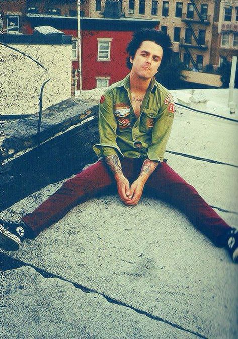 Billy Joe Armstrong, Billie Green Day, Green Day Billie Joe, Tré Cool, Joe Armstrong, Billie Joe Armstrong, Emo Bands, Great Bands, Green Day