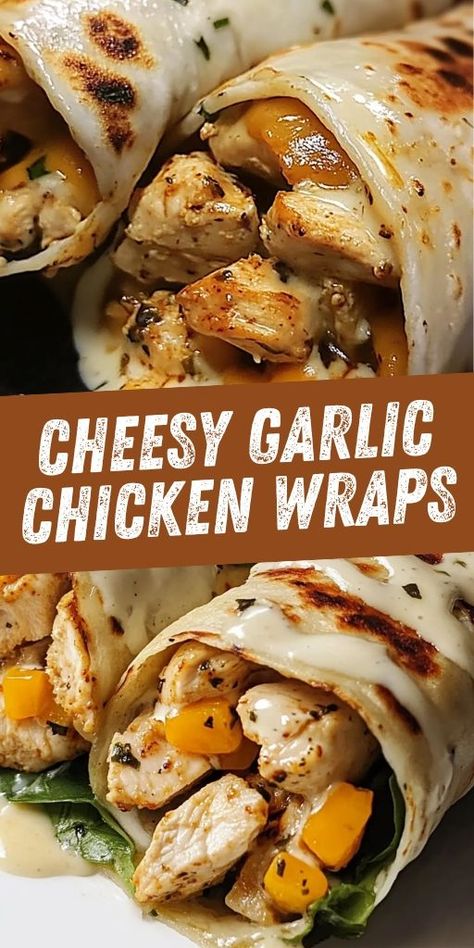 Try our Chicken Wraps for a healthy and tasty meal! 🌯🍗 These quick and easy wraps are filled with grilled chicken, fresh veggies, and a flavorful sauce, making them perfect for lunch or a light dinner. Ideal for meal prep or busy days, they’re both delicious and satisfying. Click to get the full recipe and enjoy a nutritious meal today! Save this pin and share it with friends who love healthy eats. #ChickenWraps #HealthyLunch #QuickRecipes #EasyLunchIdeas #MealPrep #DeliciousMeals 🌯🥗🍗✨ Easy Lunch Ideas For Work Cold, Keto Chicken Wraps, Cheesy Garlic Chicken Wraps, Meal Prep For Work Lunches, Healthy Chicken Wraps, Easy Wraps, Cheesy Garlic Chicken, Chicken Wraps Healthy, Grilled Chicken Wraps