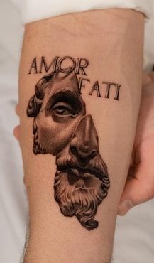 Amor Fati tattoo idea latin quote Latin Tattoo Ideas, Latin Text Tattoo, Tattoo Ideas Latin, Amore Fati Tattoo, Mens Latin Tattoos, Latin Tattoo For Men, Tattoo Quotes Latin, Amor Fati Tattoo Men, Amour Fati Tattoo