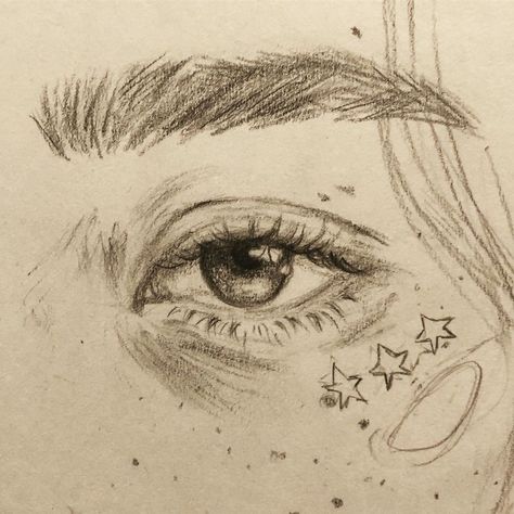 Cool Sketches Aesthetic, Cute Eye Sketch, Eye Sketch Aesthetic, Aesthetic Eye Sketch, Eye Drawing Aesthetic, Eyes Drawing Aesthetic, Aesthetic Art Drawing Sketch, Art Sketches Eyes, Eye Art Drawing