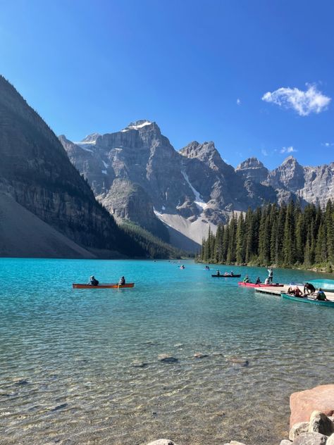 Moraine Lake | Banff, AB | Canada Lake Moraine Canada, Solstice Traditions, Moraine Lake Canada, Winter Solstice Traditions, Pretty Views, Moraine Lake, Frozen Lake, British Columbia Canada, Travel List