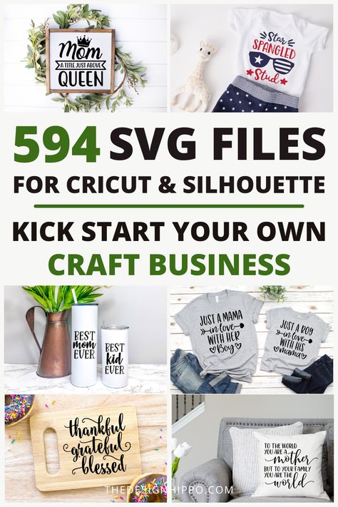 594 Best SVG Files For Cricut & Silhouette To Kick Start Your Cricut Business Crafts For Christmas, Thanksgiving Mom, Sell Ideas, Christmas Summer, Cricut Svgs, Cricut Projects Beginner, Cricut Fonts, Christmas Svg Files, Cricut Free