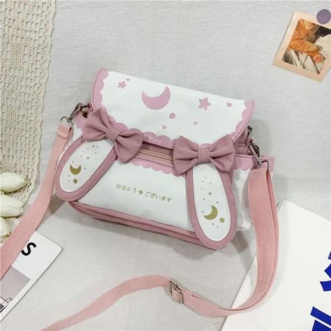 Kawaii Casual, Sweet Moon, Anime Magic, Kawaii Bag, Kawaii Bags, Chic Crossbody Bag, Mini Backpacks, نظارات شمسية, Cute Canvas