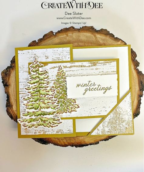 Dee Slater, Stampin' Up! Demonstrator - Creative inspiration for card making and papercrafts using Stampin' UP! products. Online card classes, card kits, video tutorials and more! Stampin Up Cards Newest 2024-2025, Stampin Up Cards Newest, Decorative Masks, Online Card, Autumn Cards, Nature Card, Stampin Up Christmas Cards, Fold Cards, Stampin Up Christmas