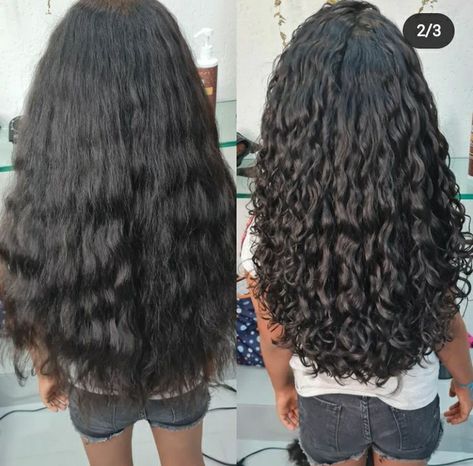 Long Layered Curly Hair, Long Curly Haircuts, Layered Curly Hair, Haircuts For Curly Hair, Hairdos For Curly Hair, Curly Hair Cuts, Long Curly, Hair Dye Colors, Long Curly Hair