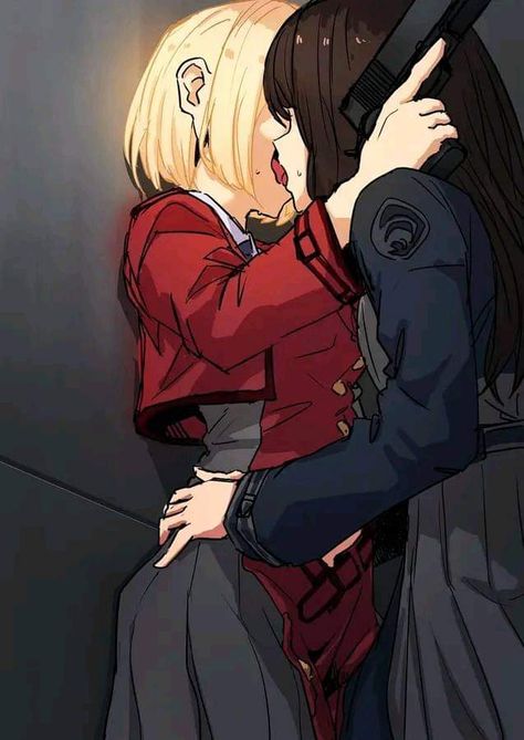 Takina Inoue, Chisato Nishikigi, Yuri Comics, Rwby Characters, Lycoris Recoil, Yuri Manga, Lesbian Art, Yuri Anime, Anime Girlxgirl