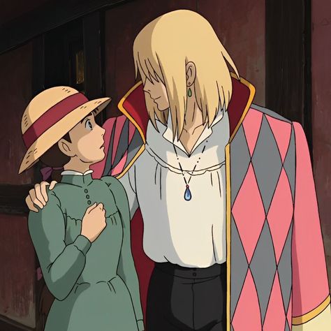 Howl Movie, Sophie Howl's Moving Castle, Howl's Moving Castle Howl, Howls Moving Castle Art, Howl Pendragon, 하울의 움직이는 성, Howl And Sophie, Studio Ghibli Characters, Moving Wallpapers