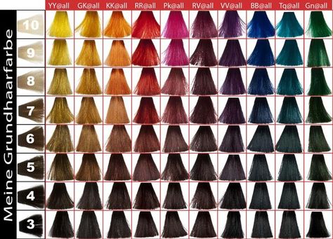 Elumen Color Chart Goldwell Color Chart, Redken Color Chart, Redken Hair Color Chart, Shades Eq Color Chart, Hair Dye Color Chart, Elumen Hair Color, Goldwell Elumen, Hair Color Swatches, Redken Hair Color