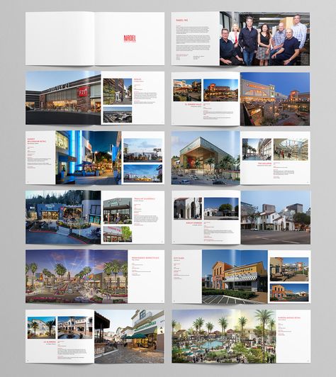 NADEL Architecture Brochure on Behance Architecture Project Brochure, Architecture Company Portfolio, Architectural Brochure Design, Architecture Book Layout, Architecture Company Profile, Architecture Profile, Property Brochure Design, Catalog Design Inspiration, Architecture Brochures