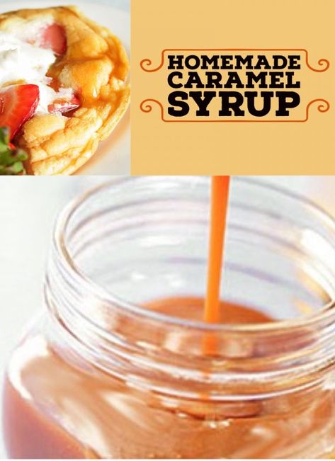 Homemade Caramel Syrup - Doughmesstic Homemade Caramel Syrup, Carmel Syrup, Holiday Pancakes, Challah French Toast, Pancake Syrup, Homemade Syrup, Salted Caramel Sauce, Caramel Syrup, Scrumptious Desserts