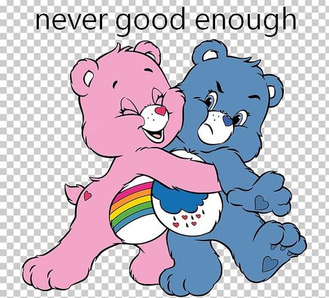 Grumpy Bear And Cheer Bear, Care Bear Svg Free, Care Bear Svg, Care Bears Png, Daisy Chain Tattoo, Care Bears Grumpy Bear, Grumpy Care Bear, Sublimation Art, Chain Tattoo