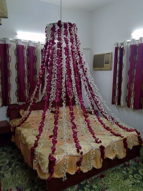 First Night Room Decoration for Newly Married Couple | Wedding Bedroom Decoration Ideas | Masehri bedroom ideas bedroom bedroom decor bedroom aesthetic bedroom design bedroom furniture bedroom decor ideas bedroom wallpaper bedroom ideas for small rooms bedroom sBedrooms bedroom wall decor bedroom decoration bedroom wallpaper ideas bedroom inspiration bedroom inspirations bedroom ideas master bedroom paint bedrom interior bedroom paint colors bedroom decorating ideas bedroom style bedroom bedding Bad Room Decoration, First Night Room Decoration, Interior Bedroom Paint Colors, First Night Room, Night Room Decoration, Wedding Bedroom Decoration, Wallpaper Bedroom Ideas, Flower Decoration For Ganpati, Bridal Room Decor