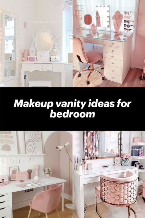 Makeup vanity ideas for bedroom